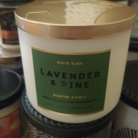 2 Bbw lavender & pine candles